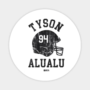 Tyson Alualu Pittsburgh Helmet Font Magnet